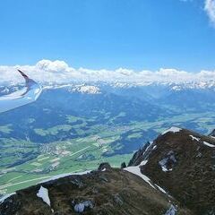 Flugwegposition um 10:30:16: Aufgenommen in der Nähe von Bad Mitterndorf, 8983, Österreich in 2213 Meter